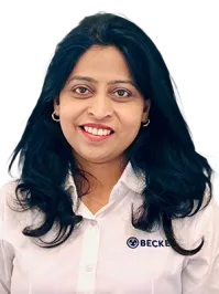 Portrait of Mitaly Kulkarni from Becker India