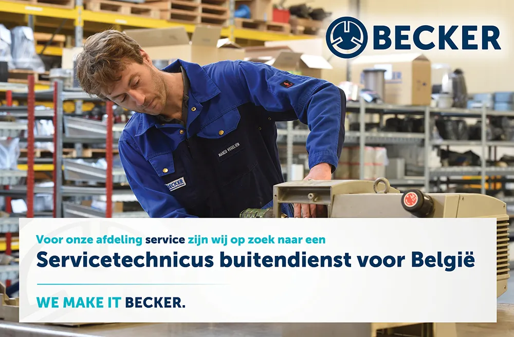 Vacature servicetechnicus belgie